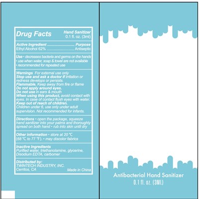 Hand Sanitizer - antibacterial hand sanitizer 3 ml